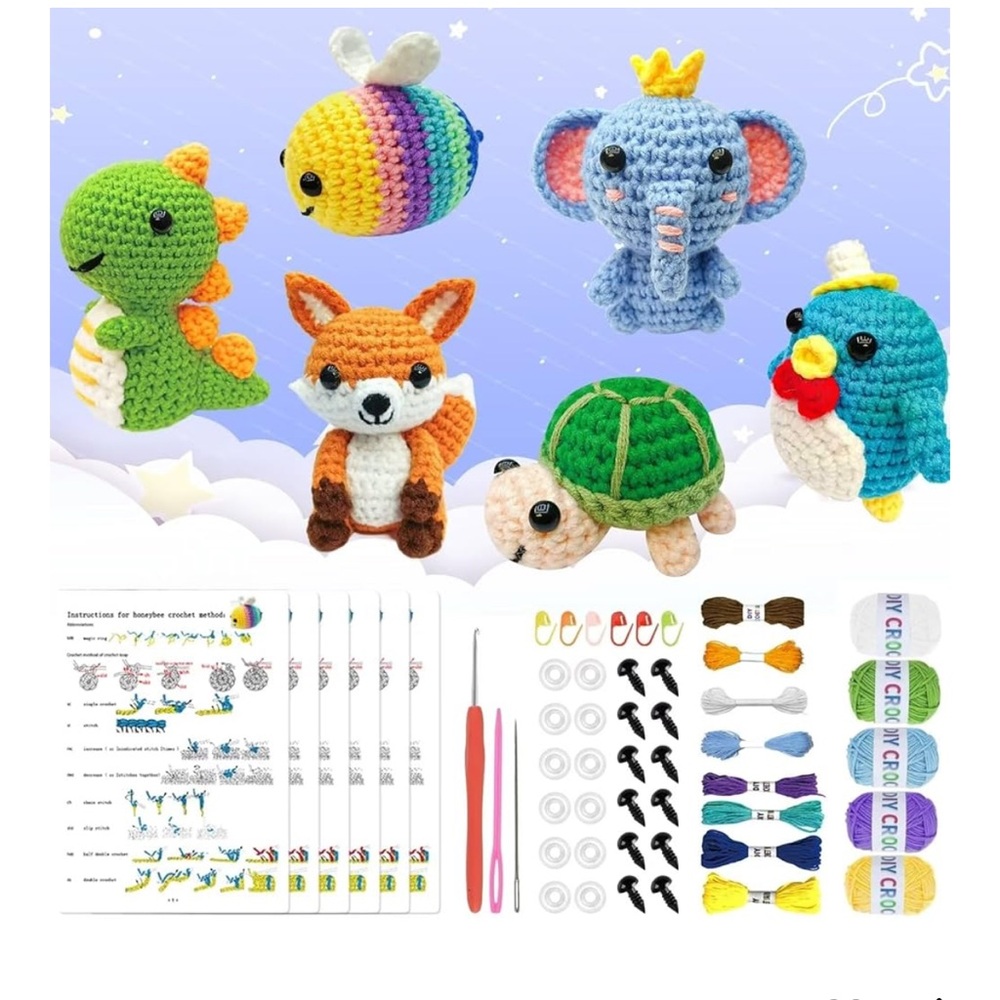 Crochet Animal Kit